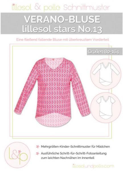 Papierschnittmuster - Verano Bluse No. 13 - Kinder- Lillesol & Pelle